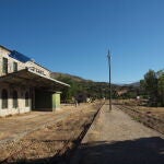 Estación de Ledrada, en Salamanca