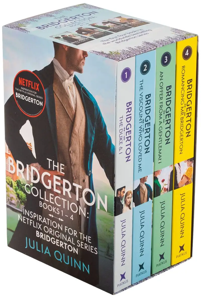 Pack de bolsillo con los primeros libros de Los Bridgerton