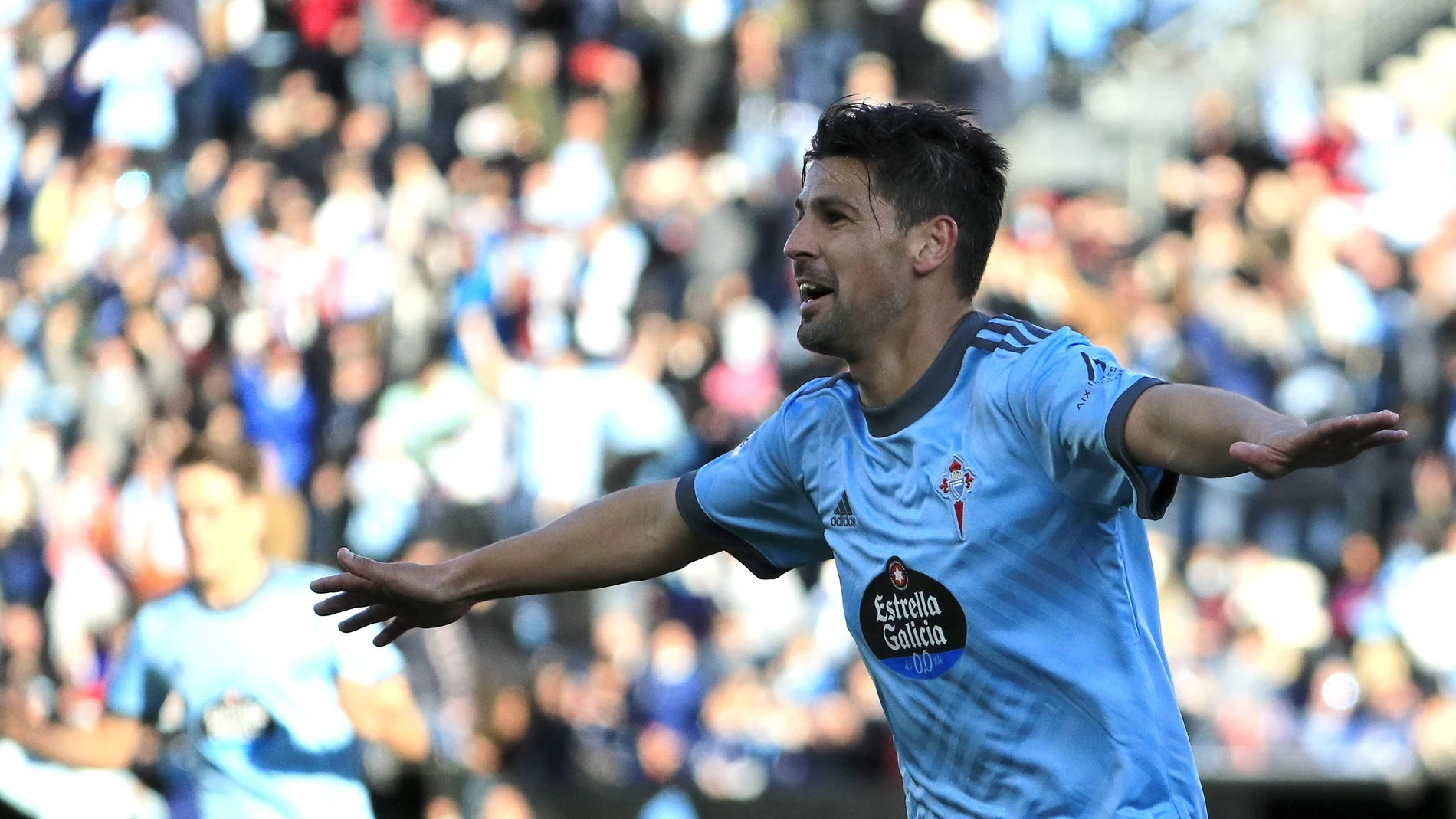 Nolito con el Celta de Vigo.
