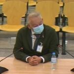 El exDirector Adjunto Operativo (DAO) Eugenio Pino este lunes en su declaración en la Audiencia Nacional