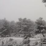 La Sierra de Enguera a primera hora de la mañana en una imagen reproducida por Avamet