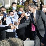 El rey Felipe VI (c). EFE/Andreu Dalmau