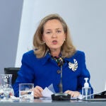La vicepresidenta primera y ministra de Asuntos Económicos y Transformación Digital, Nadia Calviño