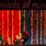 Eduardo Mayo en un momento del "Retablillo"
