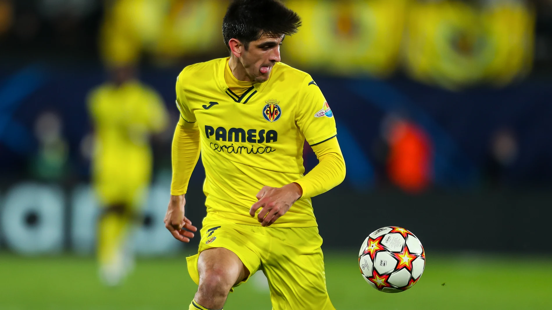 Gerard Moreno con el Villarreal.