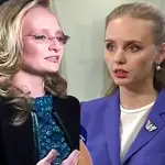 Las hijas de Vladimir Putin, Katerina Tikhonova y Maria Vorontsova, que van a ser sancionadas por la UE