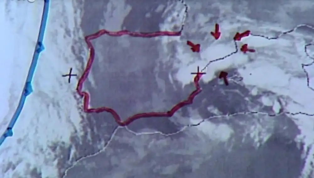 Las predicciones se realizaban con mapas artesanales, pintados a mano