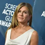 La actriz Jennifer Aniston en una sesión de fotos para la 26a entrega anual de los Premios del Sindicato de Actores de la Pantalla el domingo, 19 de enero de 2020, en Los Ángeles.