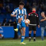 Trilli con el Deportivo de la Coruña.