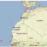 Mapa de Embajadas y Consulados de Exteriores