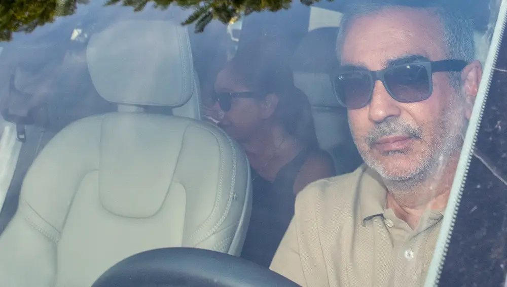 La cantante Isabel Pantoja y Agustín Pantoja en Jerez de la Frontera