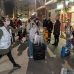 Cartagena recibe a los primeros 44 refugiados ucranianos en la residencia de la calle Caballero