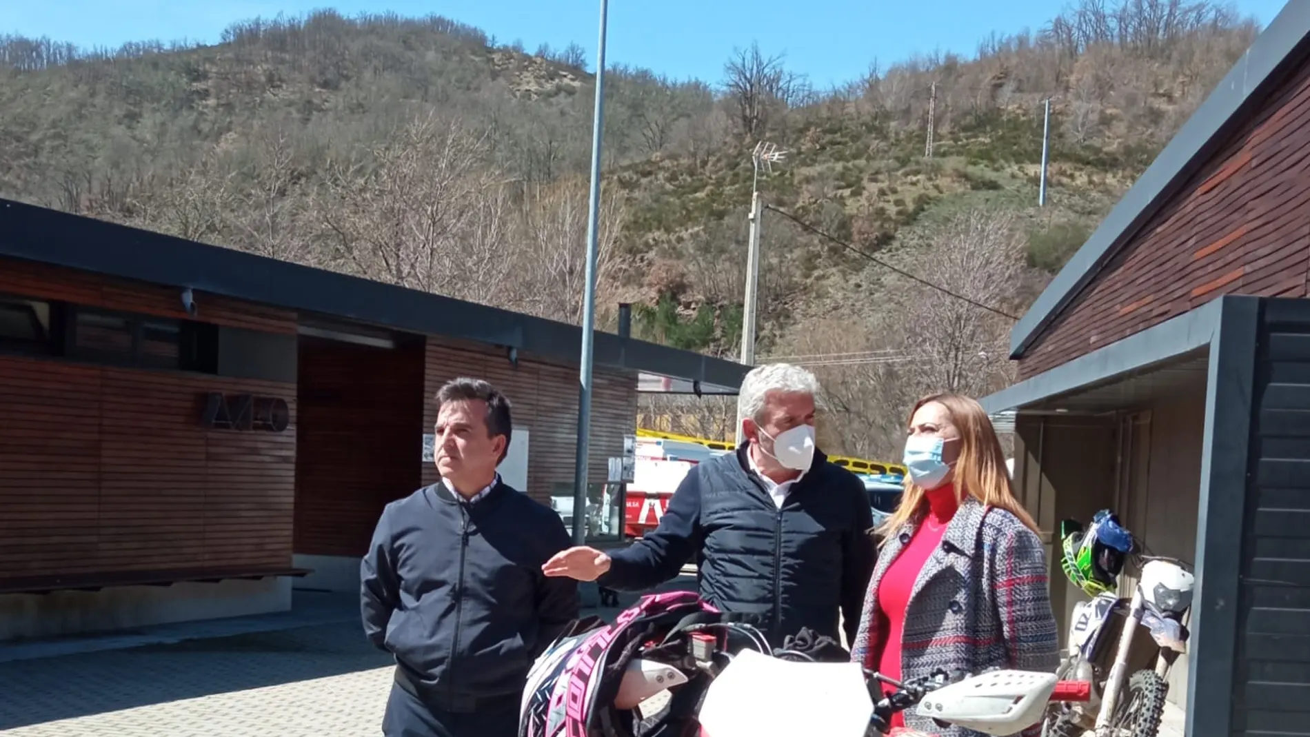 Virginia Barcones asiste el Campeonato de Europa de Trial en la provincia leonesa