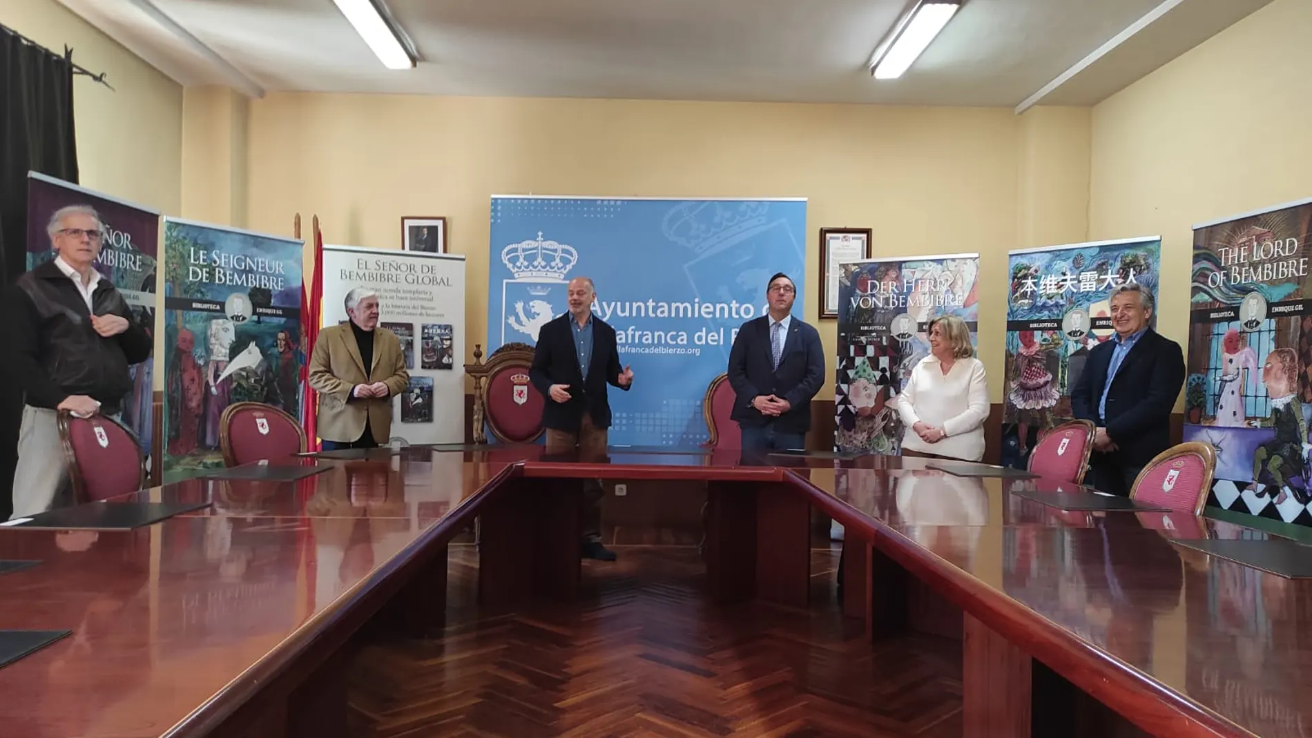 La Fundación Biblioteca Enrique Gil celebra su primera reunión de trabajo en Villafranca del Bierzo