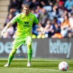 Vicente Guaita con el Crystal Palace.