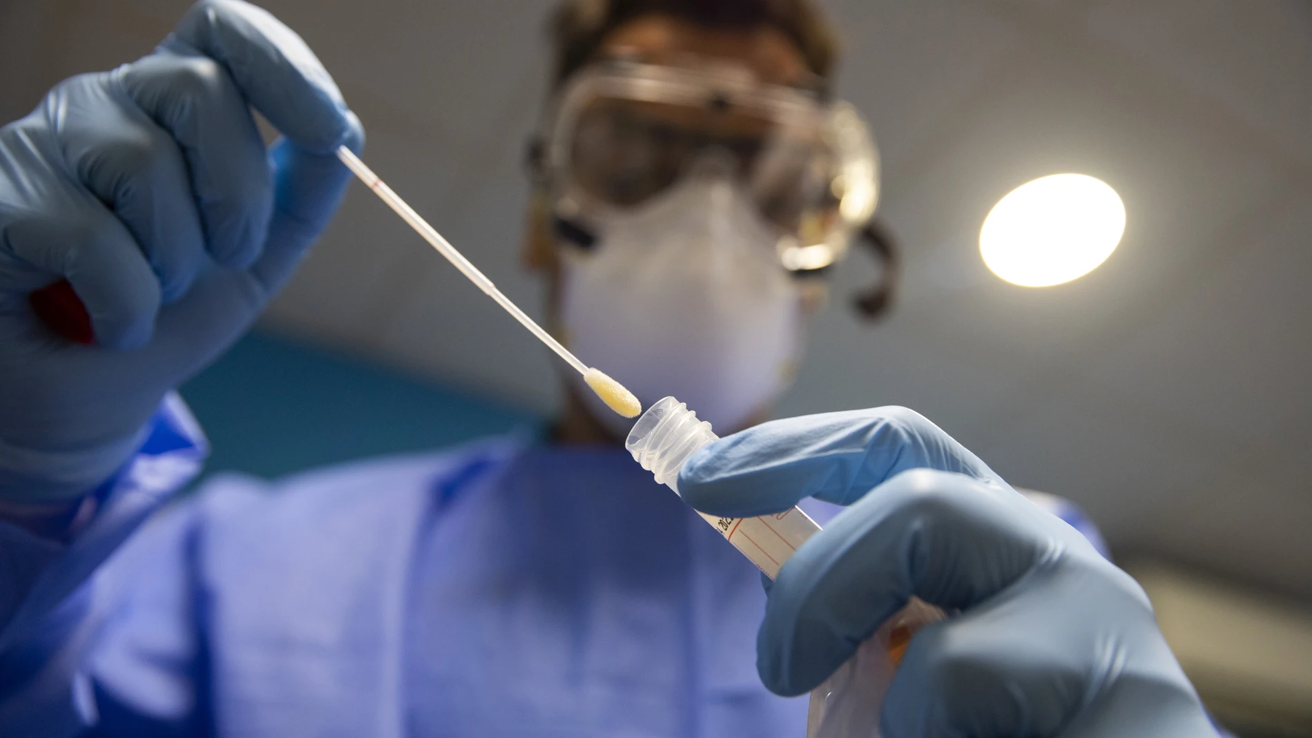 Realización de test de coronaviru