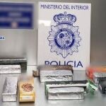 Los estupefacientes decomisados por la Policía Nacional