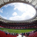 El Wanda Metropolitano estará lleno esta noche