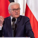 El presidente de Alemania, Frank-Walter Steinmeier, en su visita a Polonia