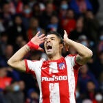 El delantero del Atlético de Madrid Luis Suárez