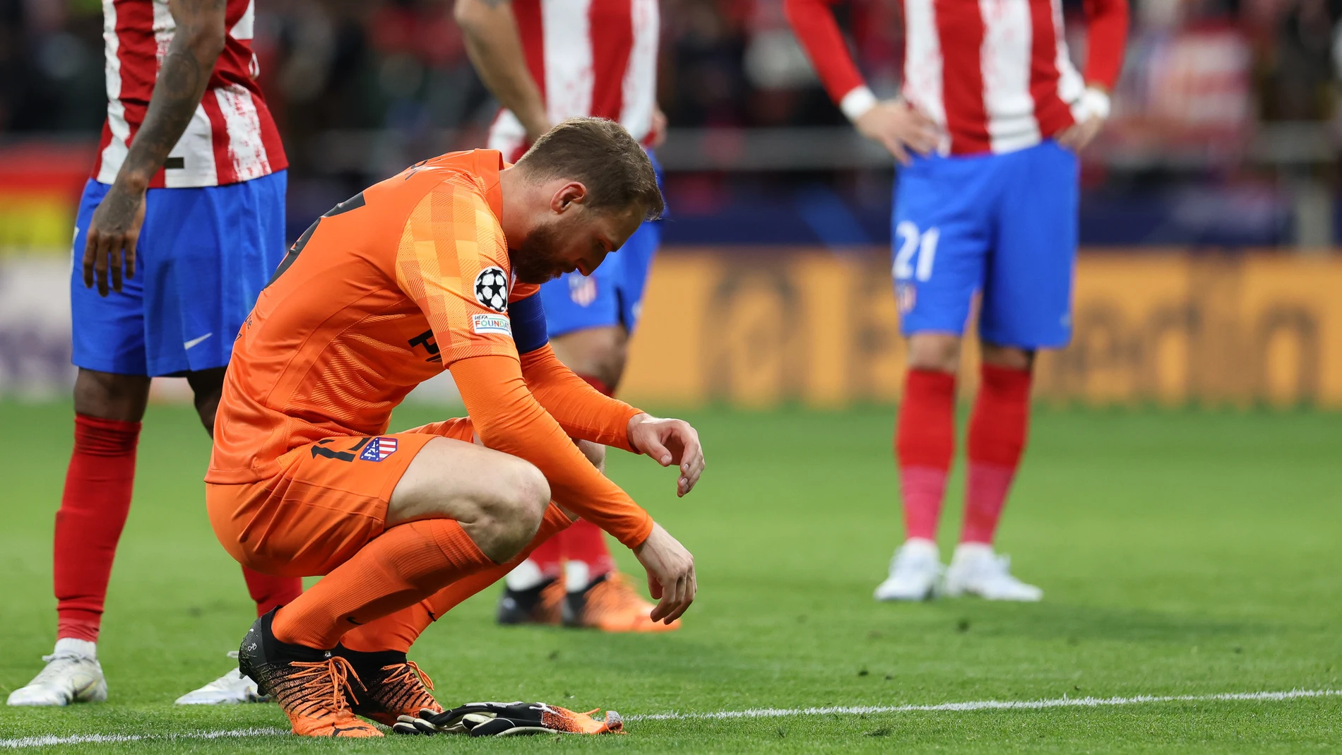 Jan Oblak, portero del Atlético de Madrid, en una foto de archivo