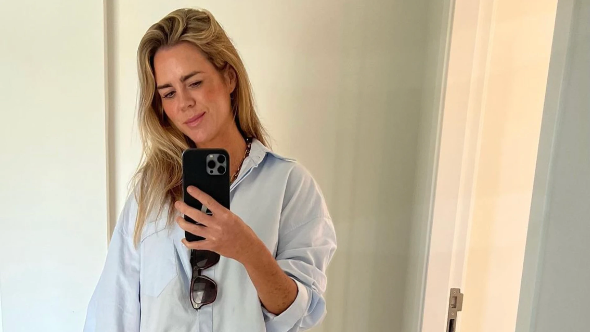 Amelia Bono disfrutando de las vacaciones de Semana Santa.