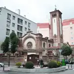 ST. GEORGE'S ANGLICAN CHURCH in Madrid (Spain). Built in 1926.