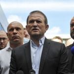 El dirigente ucraniano prorruso Viktor Medvedchuk