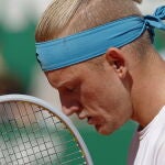 Alejandro Davidovich, durante la final de Montecarlo contra Tsitsipas