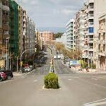 La avenida de Catalunya, en Tarragona