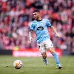 Javi Galán con el Celta de Vigo.