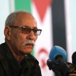 El líder del Frente Polisario y presidente de la República Árabe Saharaui Democrática (RASD), Brahim Ghali