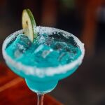 Un cóctel margarita