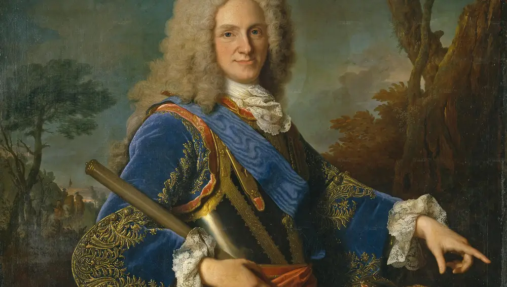 Retrato de Felipe V, por Jean Ranc (c. 1723). Óleo sobre lienzo.