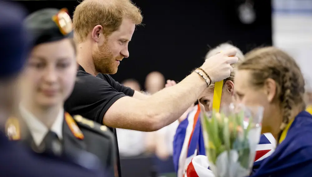 El príncipe Harry, en los Invictus Games. EFE/EPA/SEM VAN DER WAL