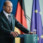 El canciller alemán, Olaf Scholz