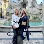 Ana Obregón y Susana Uribarri en Roma