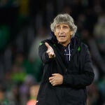 Manuel Pellegrini, entrenador del Real Betis.