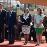 La Famila Real en la Expo de Sevilla 92