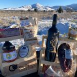 Cesta con alimentos de Segovia