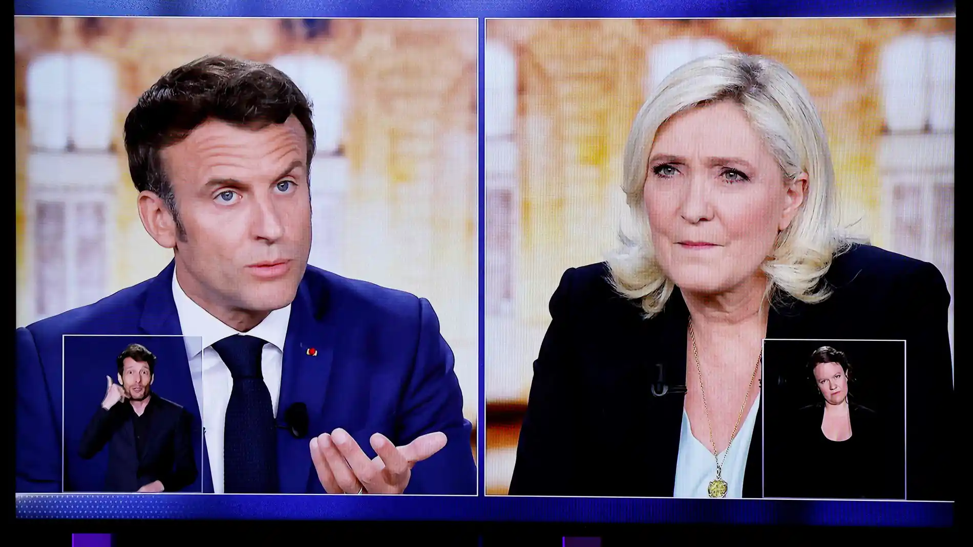 Macron y Le Pen