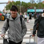 Victoria Federica de vuelta a Madrid.