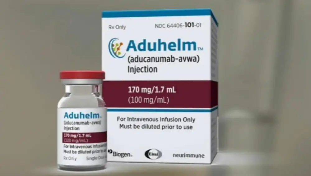 Aduhelm, el fármaco experimental que ha logrado revertir los daños neurológicos provocados por el Alzheimer.