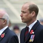 El príncipe William, en un acto oficial en Londres