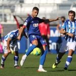 Gorka Guruzeta con el Amorebieta.