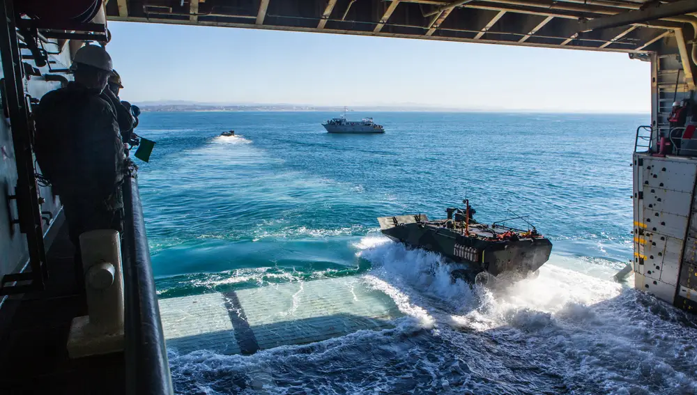 Imagénes del Amphibious Combat Vehicle (ACV) en uso en el Marine Corps Systems Command, por el que ha mostrado interés la Armada española