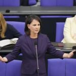 La ministra de Exteriores alemana, Annalena Baerbock, matizó este miércoles que “siendo el país más grande de la UE, tenemos una responsabilidad especial en este sentido”