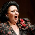 Monserrat Caballé participó en la lírica del 10 de mayo durante la Expo de Sevilla de 92