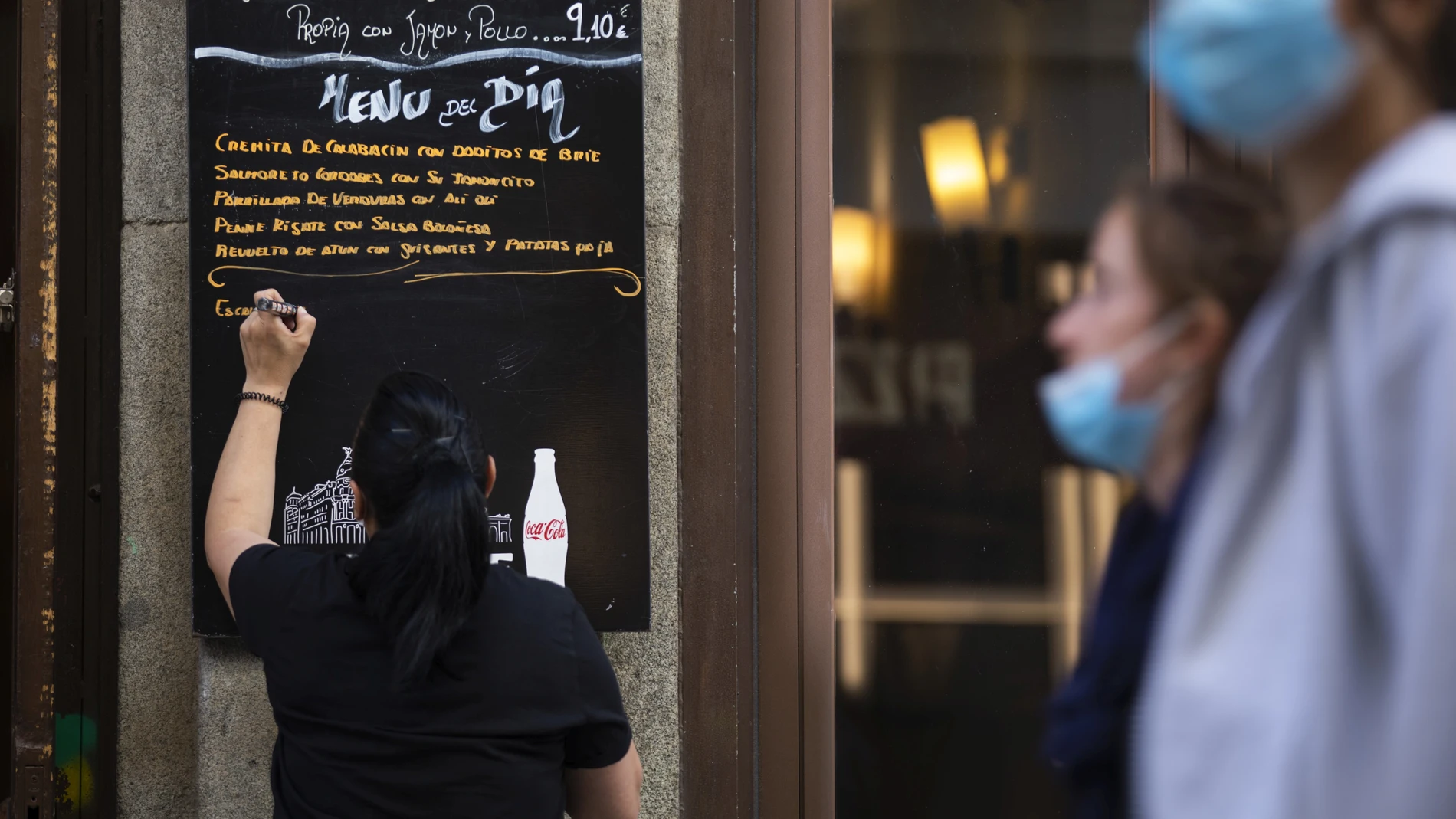 Bares y restaurantes en Madrid.