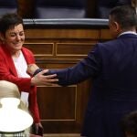 La portavoz de EH Bildu en el Congreso, Mertxe Aizpurua, que formará parte de la Comisión de Secretos Oficiales del Congreso para controlar las actividades del CNI. Eduardo Parra / Europa Press